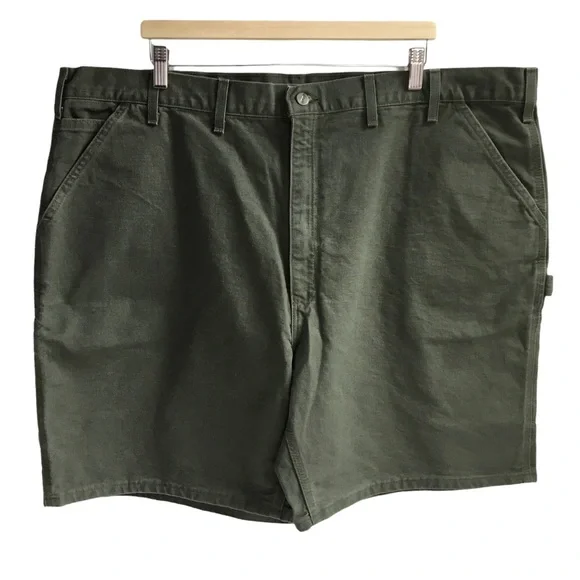 Carhartt Washed Duck Work Short Green 46 - Picture 3 of 16